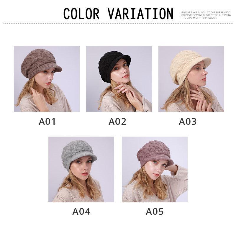 クロスニットキャスケット 帽子 レディース 大きいサイズ ニット帽 キャスケット アウトドア 防寒 小顔効果 完全遮光 UVカット オシャレ 
