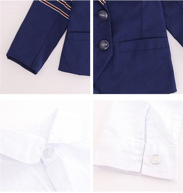 4点セット 秋冬服 学生服 子供制服 ジュニアスーツ キッズスーツ キッズ通園 小学校 ユニフォーム 受験 女の子 卒業式 入園 男の子 