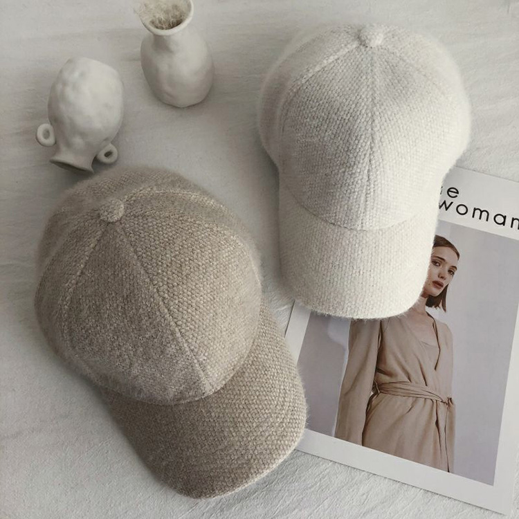 キャップ レディース 帽子 シンプル 秋冬 秋 暖かい ゴルフ ベージュ おしゃれ 黒 かわいい 冬 深め あったか ラウンド型 白 ピンク 