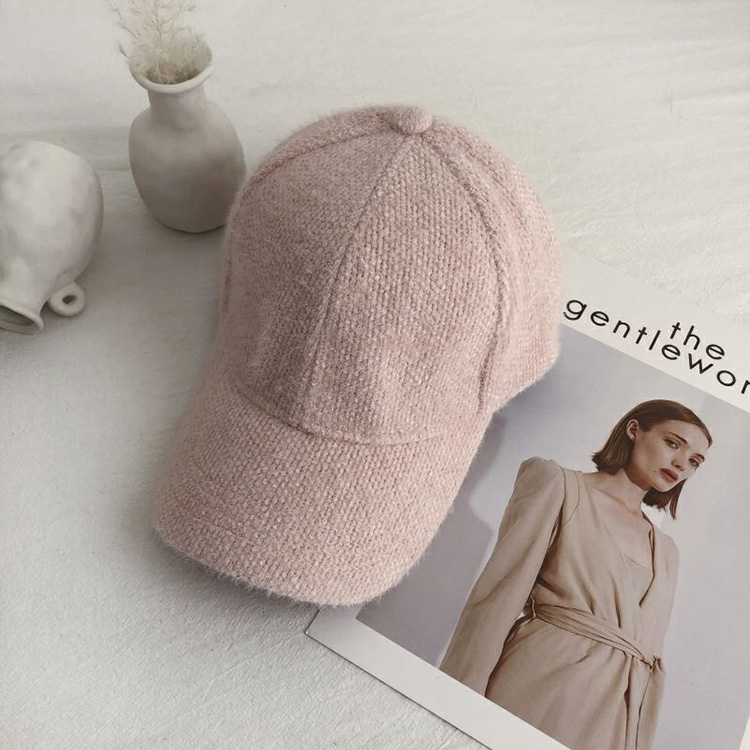 キャップ レディース 帽子 シンプル 秋冬 秋 暖かい ゴルフ ベージュ おしゃれ 黒 かわいい 冬 深め あったか ラウンド型 白 ピンク 