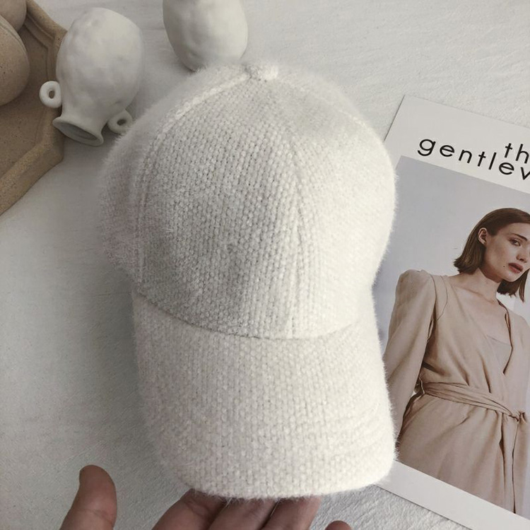 キャップ レディース 帽子 シンプル 秋冬 秋 暖かい ゴルフ ベージュ おしゃれ 黒 かわいい 冬 深め あったか ラウンド型 白 ピンク 