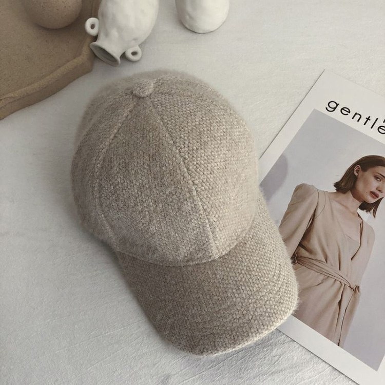 キャップ レディース 帽子 シンプル 秋冬 秋 暖かい ゴルフ ベージュ おしゃれ 黒 かわいい 冬 深め あったか ラウンド型 白 ピンク 