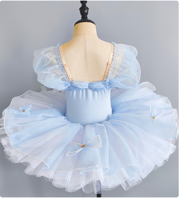 チュチュスカート バレエレオタード 子供 ダンス衣装 キッズ 演出 子供バレエ 子供用舞台衣装 バレエ発表会 大きいサイズ 