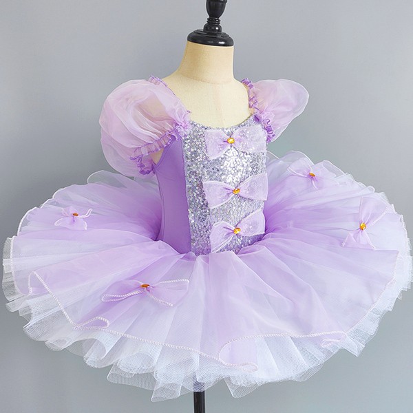 チュチュスカート バレエレオタード 子供 ダンス衣装 キッズ 演出 子供バレエ 子供用舞台衣装 バレエ発表会 大きいサイズ 