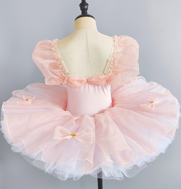 チュチュスカート バレエレオタード 子供 ダンス衣装 キッズ 演出 子供バレエ 子供用舞台衣装 バレエ発表会 大きいサイズ 