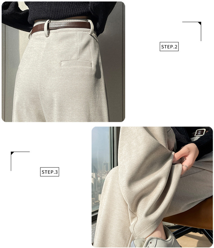 ワイドパンツ レディース 裏起毛 タックパンツ パンツ 冬 あったか 暖かい きれいめ 冬用 おしゃれ 冬 大人 ボ 秋冬 ハイウエスト 