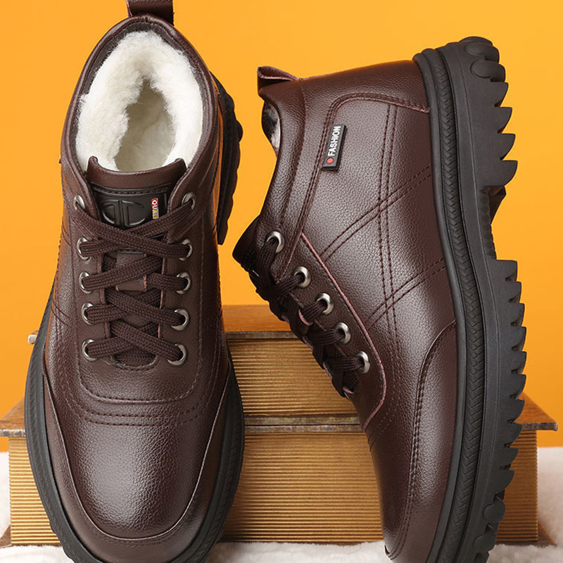 スノーブーツ スノーメンズ 防水 防寒 防滑 軽量 撥水 無地 カジュアル 快適 裏起毛 綿靴 ショートブーツ 雪靴 おしゃれ アウトドア 冬 履きやすい 