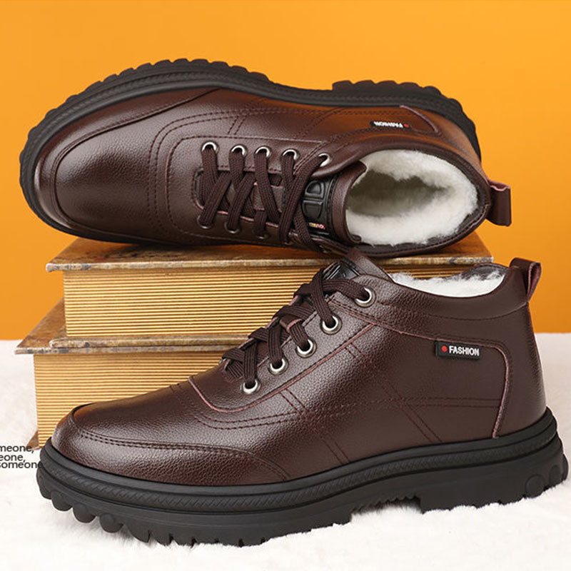 スノーブーツ スノーメンズ 防水 防寒 防滑 軽量 撥水 無地 カジュアル 快適 裏起毛 綿靴 ショートブーツ 雪靴 おしゃれ アウトドア 冬 履きやすい 