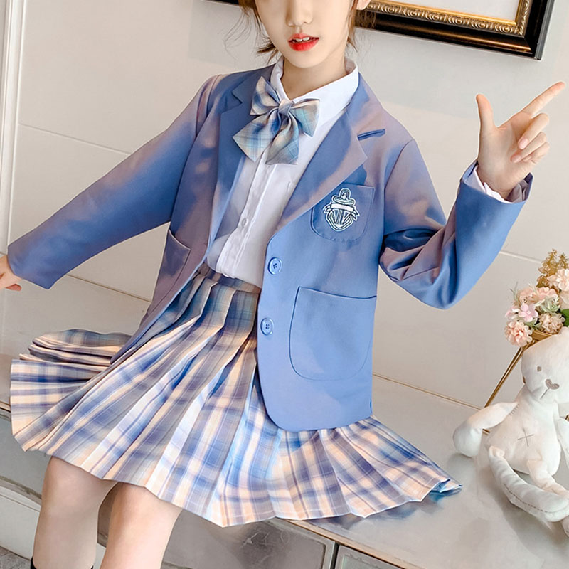 入学式 卒業式 女の子 3点セット ジャケット シャツ フォーマル スカート 女の子 女子お嬢様のアンサンブルスーツセット 発表会 可愛い 入園式 小学校 服 