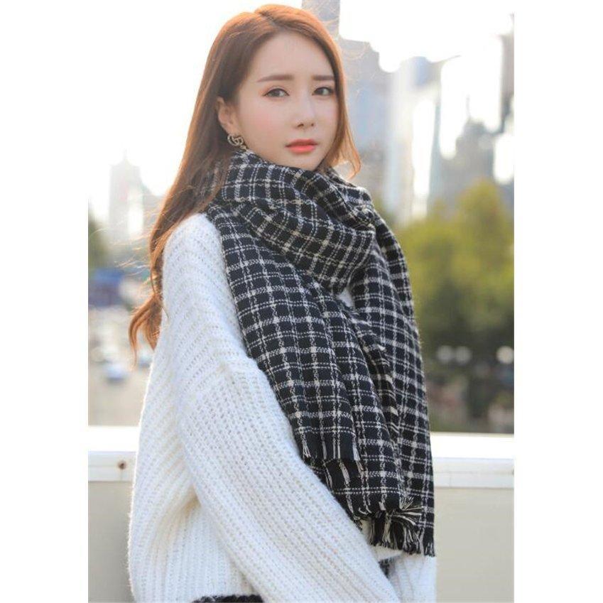 ストール レディース 秋冬 厚手 チェック柄 大判ストール 羽織物 おしゃれ 防寒 ひざ掛け ショール 母の日 暖かい マフラー 冷房対策 