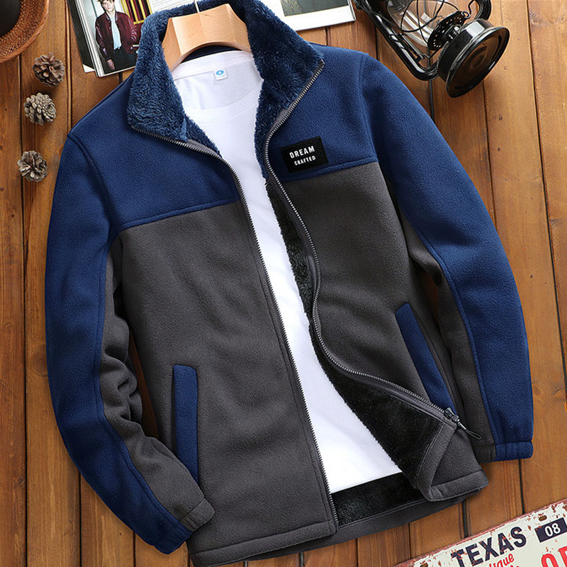 フリースジャケット ボアジャケット メンズ もこもこ あったか ブルゾン レディース 寒さ対策 防寒 スタジャン 暖かい 防風 大きいサイズ 秋冬 冬物 