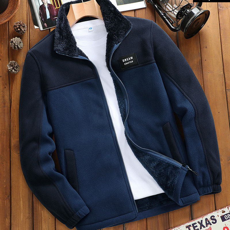 フリースジャケット ボアジャケット メンズ もこもこ あったか ブルゾン レディース 寒さ対策 防寒 スタジャン 暖かい 防風 大きいサイズ 秋冬 冬物 