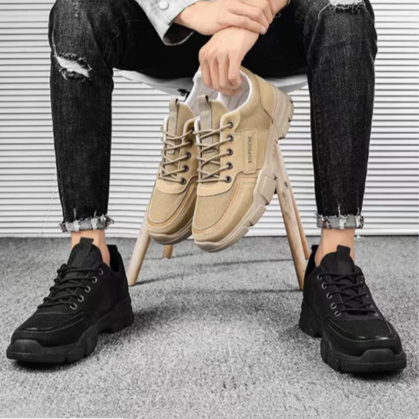 送料無料 スニーカー メンズ スリッポン ウォーキング男性 通気 靴 ナーススポーツ厚底 歩きやすい ジム 。 疲れない リラックス 