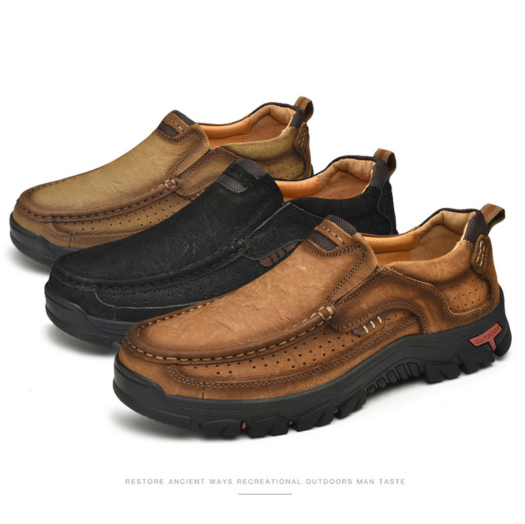 スリッポン スニーカー 牛革 レザー メンズ レディース 靴 男女兼用 