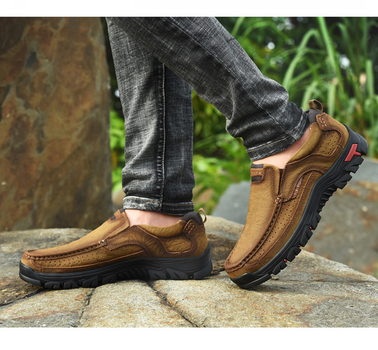 スリッポン スニーカー 牛革 レザー メンズ レディース 靴 男女兼用 