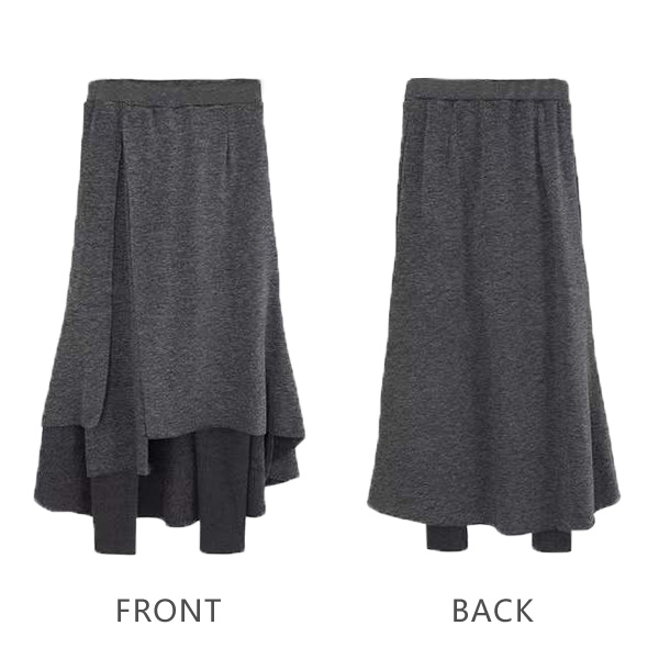 スカート付きレギンス 裏起毛 レディース ボレギンス パンツ ロング あったか スカート 防寒 ルームウェア 送料無料 お洒落 暖か ゆったり 裏ボア 