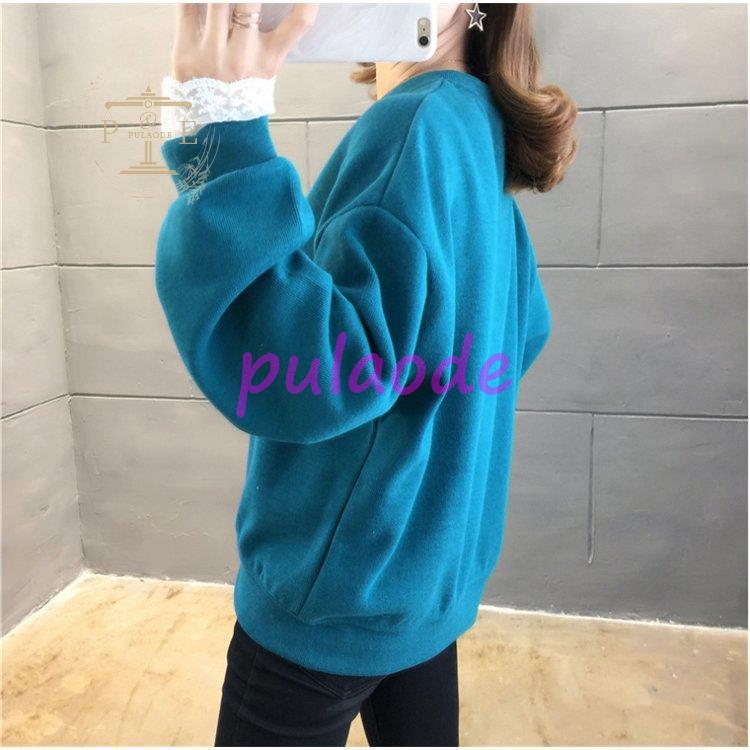 レディース 裏起毛 ボア ニット レイヤード風 ゆったり 暖か カジュアル ハイネック シンプル アウター 冬 秋 冬 楽ちん 