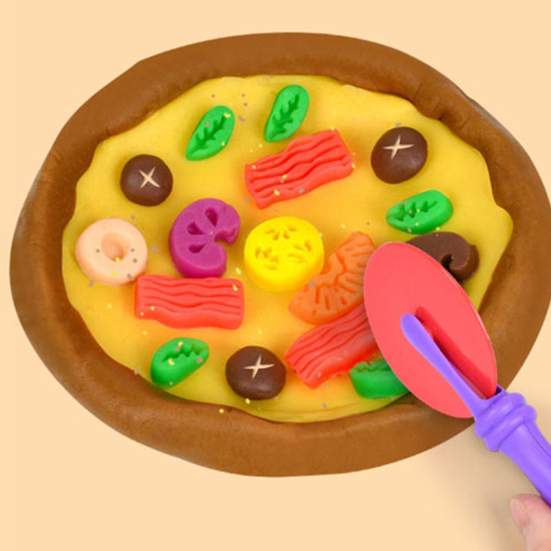 粘土 ねんど 小麦粘土 12色 ねんど おもちゃ ハンバーガー 3IN1 ソフト 58点セット 道具 押し型 ラーメン 豪華34 ねんど おままごとア 遊び 粘土 アイス 