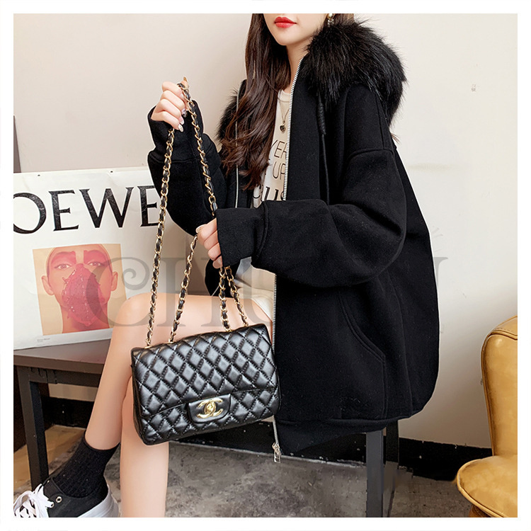 春 レディース 秋冬 ゆったり ファーフード 厚手アウター シンプル お出かけ 韓国風 長袖 カジュアル 体型カバー ジップアップ コーデ 