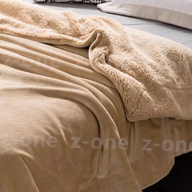 掛け布団 毛布布団 新作 秋冬 厚手 2層構造 暖かい 保温 洗える おしゃれ あったか 冷房対策 冷え取り もこもこ 毛布 寝具 かわいい ふわふわ 