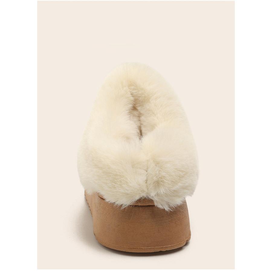 冬新入荷厚底ムートンブーツ もこもこ スノーブーツ 防寒靴 撥水 防汚 裏起毛 保温 防滑 