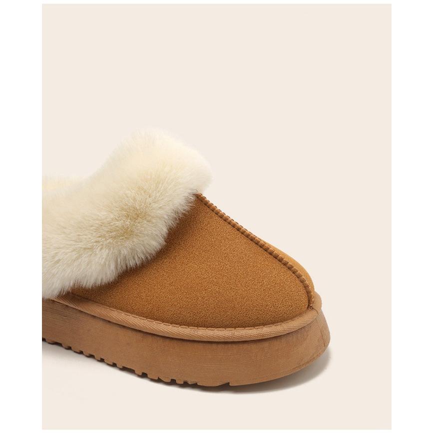 冬新入荷厚底ムートンブーツ もこもこ スノーブーツ 防寒靴 撥水 防汚 裏起毛 保温 防滑 