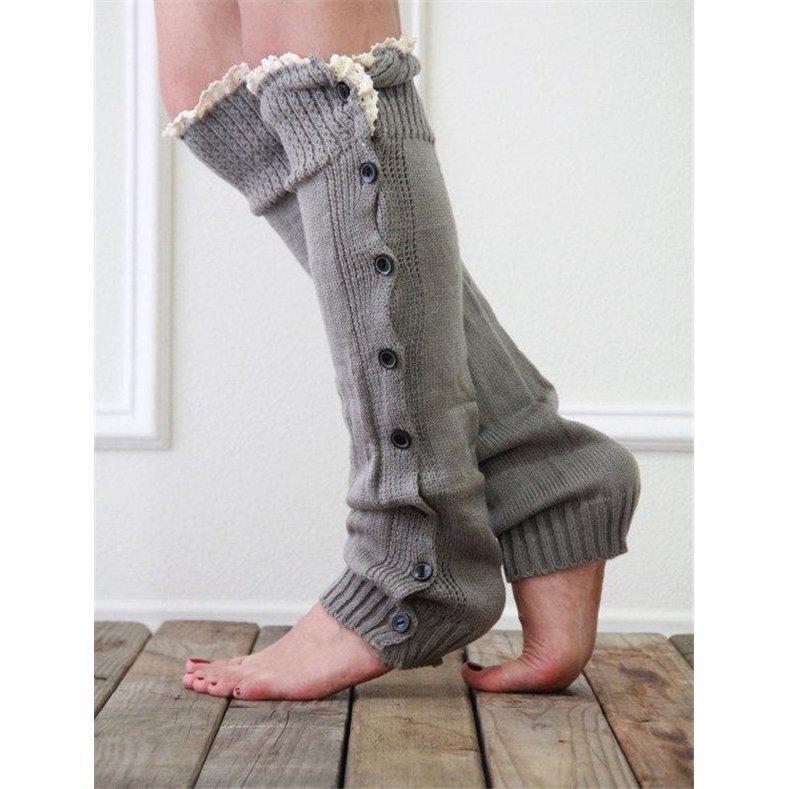 レッグウォーマー レディース 無地 おしゃれ レース付き 冷え取り 厚手 通学 おしゃれ ソックス 柔らかい 美脚 ウォーマー 暖かい シンプル 