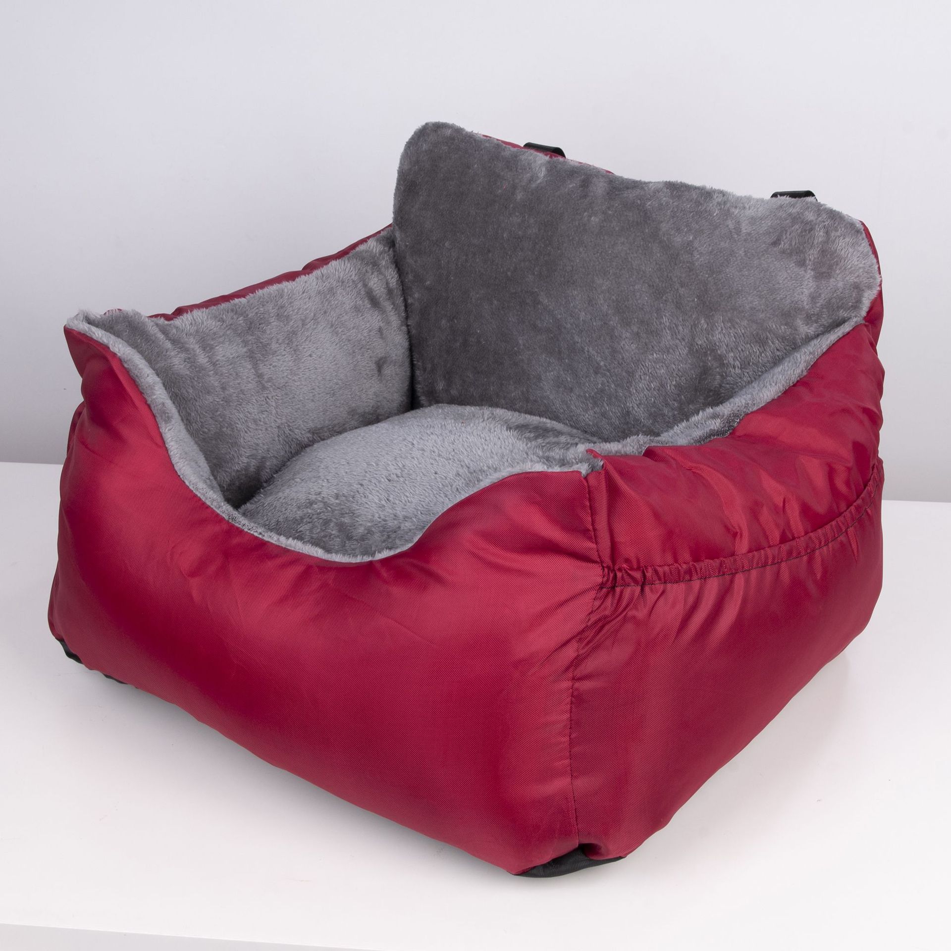 ペット ドライブボックス 犬猫 ドライブボック ドライブベッド 車用ペットシート キャリーバッグ 飛び出し防止 ペットバッグ シートカバー ペットソファー 