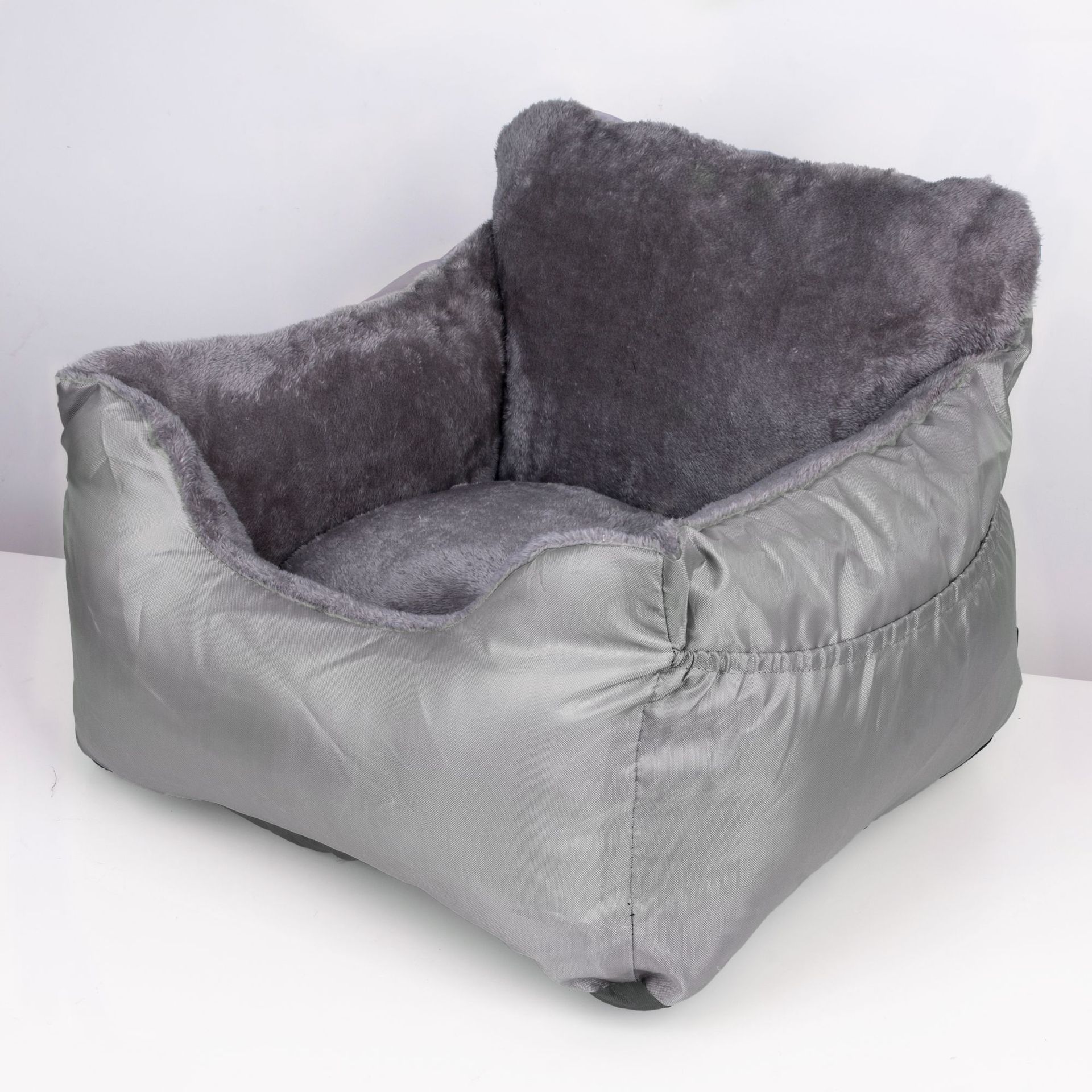 ペット ドライブボックス 犬猫 ドライブボック ドライブベッド 車用ペットシート キャリーバッグ 飛び出し防止 ペットバッグ シートカバー ペットソファー 