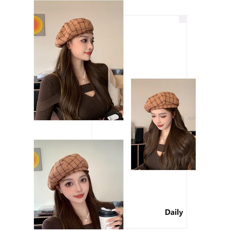 帽子 ベレー帽 レディース 秋冬 。 かわいい ベーシック 大きいサイズ 秋冬 小物 あったか おしゃれ 締め付けゼロ 秋 ベレー 冬 定番 ゆったり シンプル 