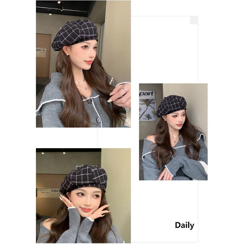 帽子 ベレー帽 レディース 秋冬 。 かわいい ベーシック 大きいサイズ 秋冬 小物 あったか おしゃれ 締め付けゼロ 秋 ベレー 冬 定番 ゆったり シンプル 