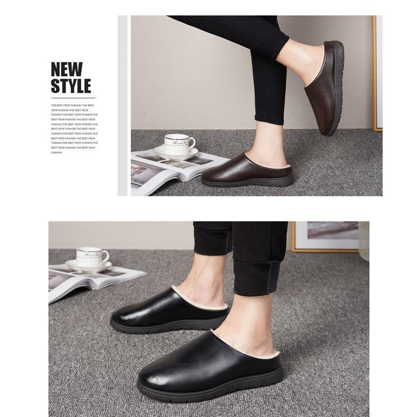 スリッパ 革 裏ボア 裏起毛 防水 柔らかい 部屋靴 滑り止め 秋冬 メンズ ルームスリッパ おしゃれ 厚底 暖かい 無地 レディース 室内履き 防寒 