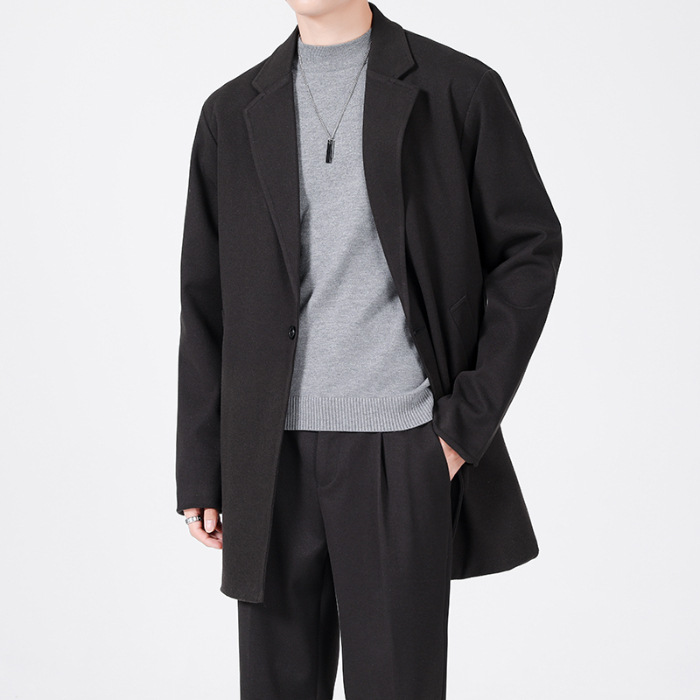 コート メンズ ビジネスコート 通勤 冬服 アウター ビジネス 高級感 カジュアル おしゃれ 冬コート 高品質 仕事 ウール 秋冬 出張 通勤 新作 紳士服 