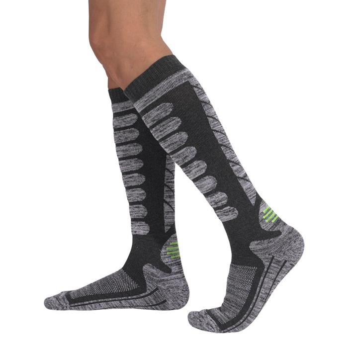 スノーボード スキー 靴下 吸汗速乾 保温 秋 冬用 スキーソックス ハイソックス スポーツ コンプレッション ロング丈 