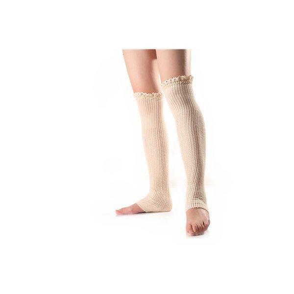 レッグウォーマー レディース 無地 レース付き おしゃれ 冷え取り ソックス 通学 厚手 ウォーマー 暖かい 可愛い 足首ウォーマー シンプル 美脚 