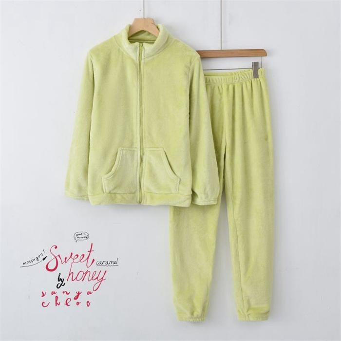 ルームウェア パジャマ レディース 長袖 セットアップ もこもこ 裏起毛 暖かい 部屋着 体型カバー 肌に優しい 上下セット 超保温 