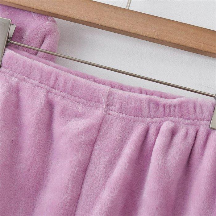 ルームウェア パジャマ レディース 長袖 セットアップ もこもこ 裏起毛 暖かい 部屋着 体型カバー 肌に優しい 上下セット 超保温 