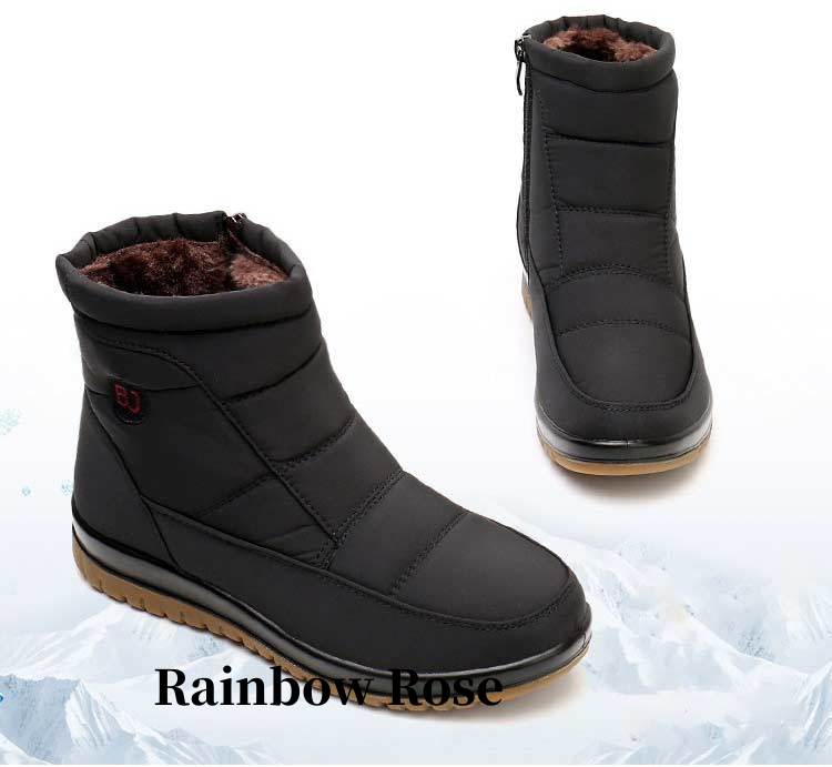 クーポンで4 500円！ 一部 ムートンブーツ ブーツ スノーブーツ 雪 ショートブーツ ウインターブーツ 滑らない 防寒 防風 防水 レディース 防滑 撥水 靴 
