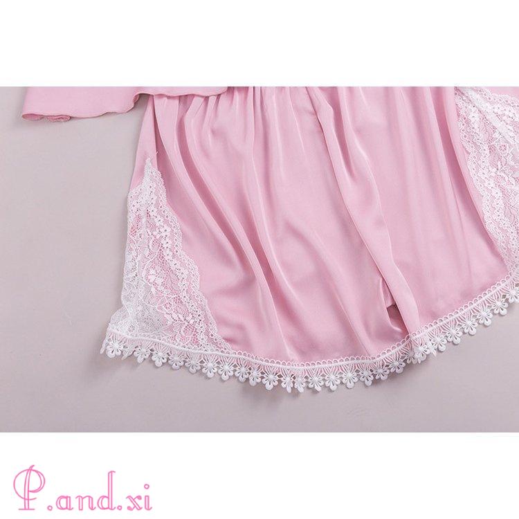 パジャマ ルームウェア レディース 春夏 4点セットアップ ネグリジェ 大きいサイズ パジャマ 韓国風 ランジェ可愛い ルームウェア 寝間着 綿 女性部屋着 