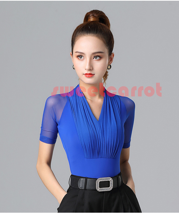 全3色 繋ぎ トップス ラテン衣装 レディース お洒落 ダンス ステージ衣装 モダン 練習着 社交 レッスン着 ダンス衣装 一体式 社交ダンス レッスンウェア 