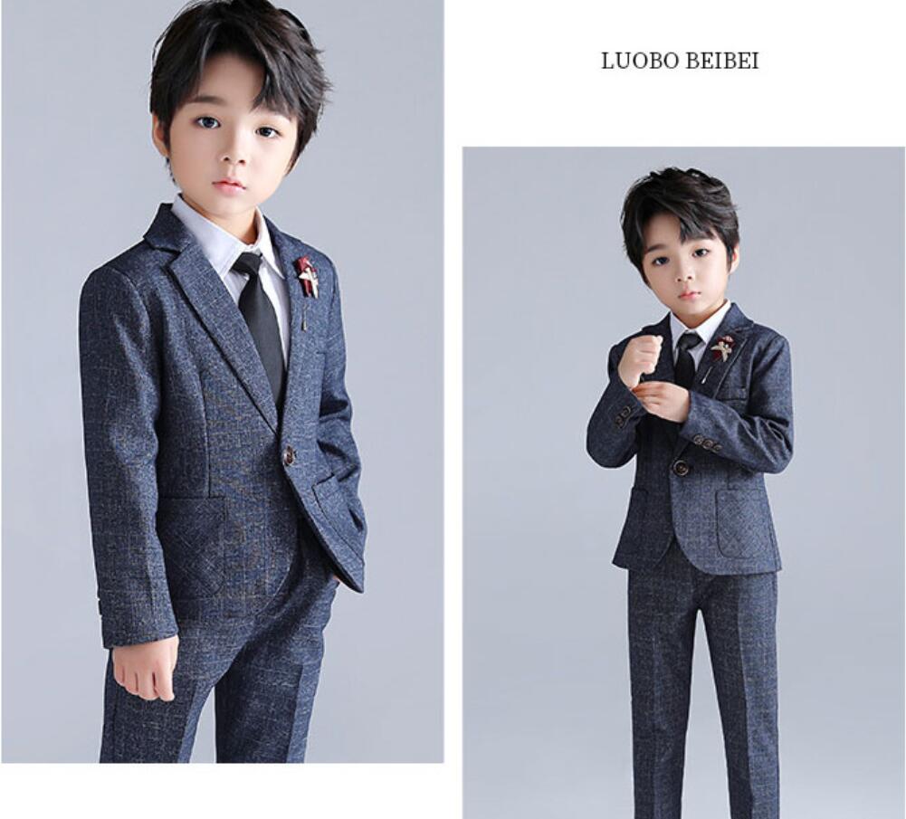 子供 スーツ 男の子 入学式 卒業式 子供服フォーマルスーツ 入園式 結婚式 演奏会 お祝い 七五三 5点セット ネイビー 卒園式 コンクール 発表会 黒 