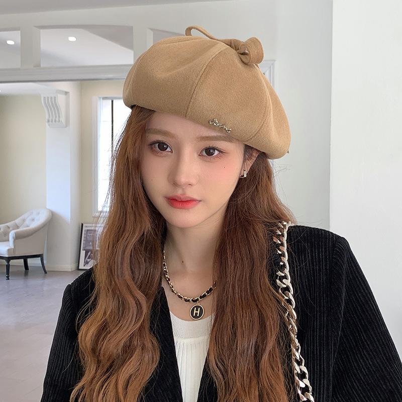 帽子 ベレー帽 レディース 秋冬 。 かわいい おしゃれ 秋 シンプル 締め付けゼロ 冬 小物 あったか 大きいサイズ 定番 ベーシック 秋冬 ゆったり ベレー 