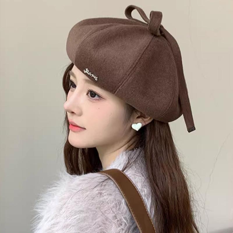帽子 ベレー帽 レディース 秋冬 。 かわいい おしゃれ 秋 シンプル 締め付けゼロ 冬 小物 あったか 大きいサイズ 定番 ベーシック 秋冬 ゆったり ベレー 