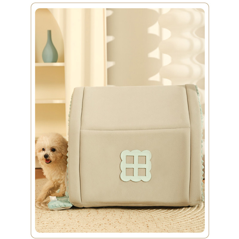 ペットベッド 可愛い 猫ベッド テント外形 犬ベッド ペットクッション 犬小屋 ふわふわベッド お洒落 あったか 滑り止め 寝床 犬猫通用 ベッド キャットベッド 