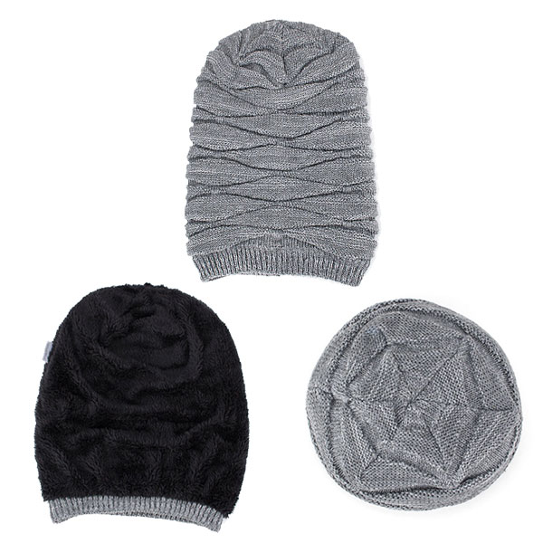厚手 ニット帽 メンズ レディース ボア付き ニットキャップ 帽子 KNIT 秋 ワッチキャップ ニットキャップ CAP ビーニー 菱織柄 冬 大きいサイズ 