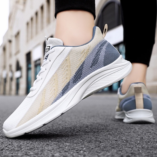 送料無料 スニーカー メンズ スリッポン ウォーキング男性 通気 。 靴 リラックス 歩きやすい ジム 疲れない ナーススポーツ厚底 