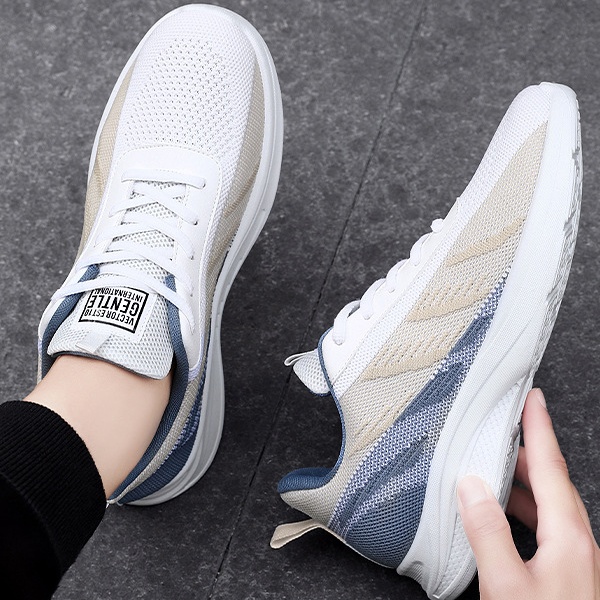 送料無料 スニーカー メンズ スリッポン ウォーキング男性 通気 。 靴 リラックス 歩きやすい ジム 疲れない ナーススポーツ厚底 