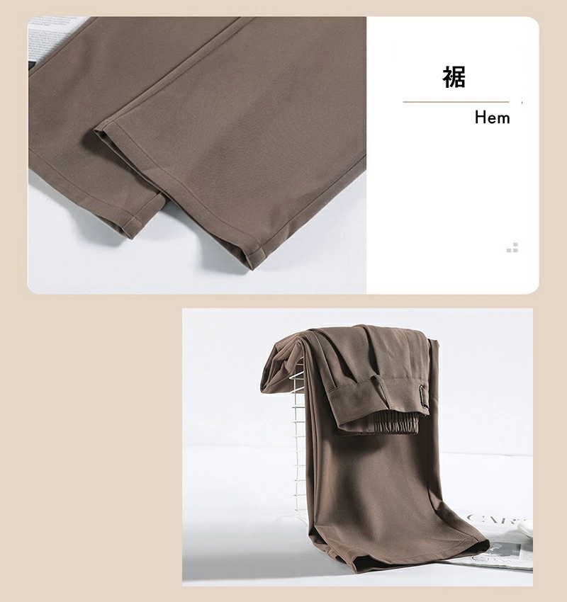 ハイウエスト 美脚 脚長 ストレートパンツ レディース ボタンストラップ ワイドパンツ スタイルアップ きれいめ ゆったり ロングパンツ 女性 ボ長ズボン 