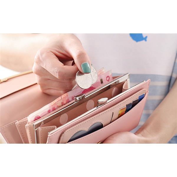 長財布 レディース ファスナー さいふ 大容量 オシャレ がま口 就職祝い ギフト 誕生日 かわいい クリスマス 金具 リボン スキミング防止 