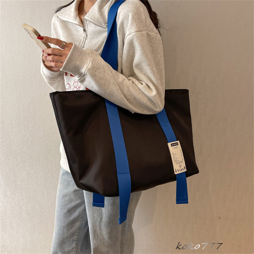 バッグ レディースかばん トートバッグ ショルダーバッグ ハンドバッグ カジュアル 通学 お出掛け 大容量 カバン 女子 通勤オシャレ 布鞄 チャック ワーク 